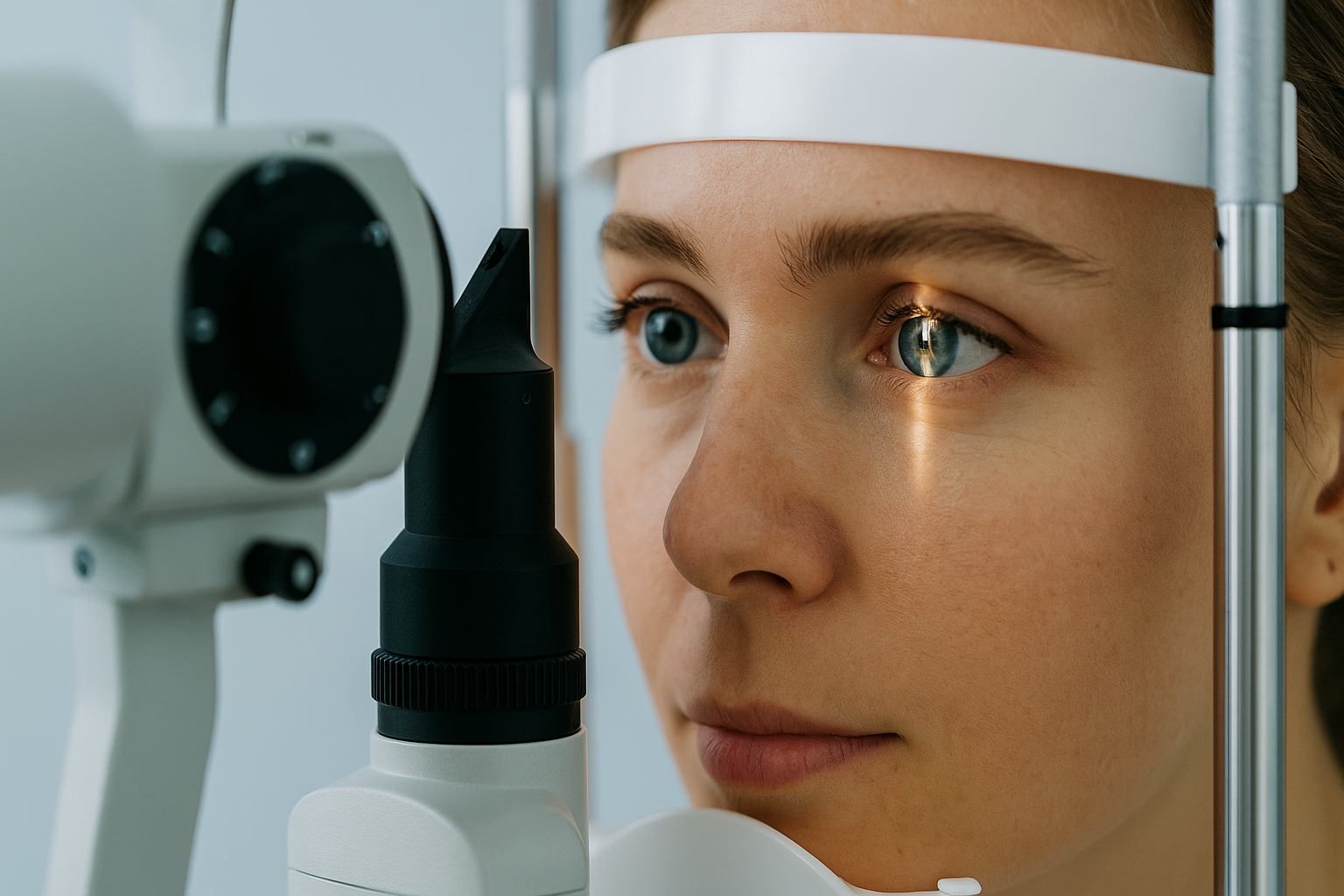 Illustration af oftalmologisk arbejde